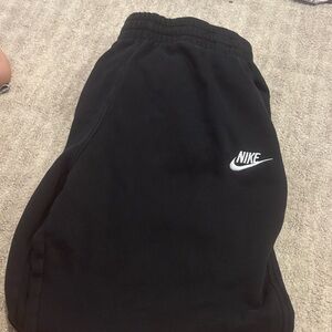 Nike Kids Black Joggers